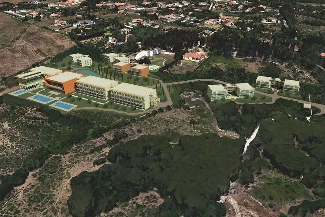 维拉加尔辛特拉酒店 外观 照片 Aerial view of the campus